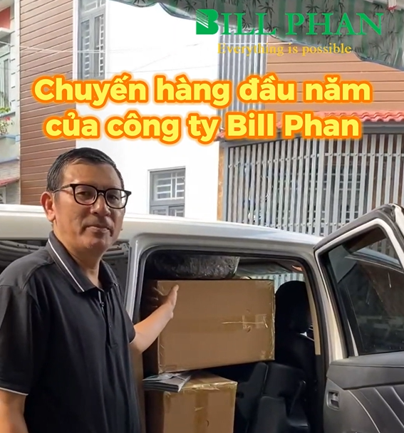 Khởi động năm 2024 cùng chuyến hàng khai xuân đầy ắp niềm vui của Bill Phan.